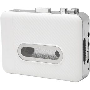Portable Cassette Player, Retro USB Cassette to MP3 Converter with 3.5mm Earphone, Walkman Cassette Player Vintage Cassette Tape Player for Travel Home