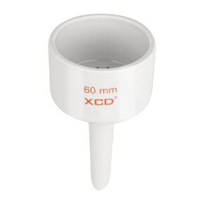 Porcelain Buchner Funnel, 100 mm Porcelain Buchner Filter Funnel O.D. 10 cm I.D. 9.2 cm Porcelain Funnel for Laboratory