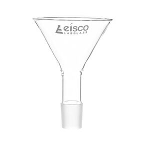EISCO Jointed Powder Funnel, 100mm - 29/32 Joint Size - Borosilicate Glass