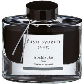 Pilot fountain pen ink iroshizuku Old Man Winter