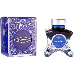 Diamine - Shimmer & Sheen Fountain Pen Ink, Jack Frost, 50ml, Inkvent