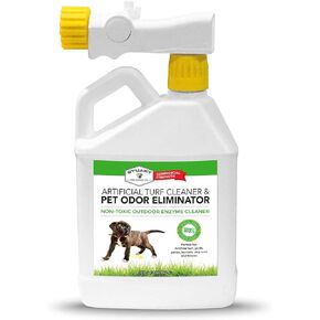 Stuart Pet Supply Artificial Turf Cleaner and Outdoor Pet Odor Eliminator Concentrate is Ideal for Yards, Artificial Grass and Patios, Great Yard Odor Eliminator for Dogs (Gal) 128 fl oz.