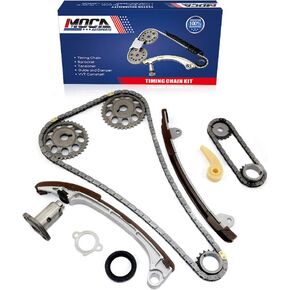MOCA Timing Chain Kit Fit 10-12 for Lexus HS250h & for Pontiac Vibe 2.4L & 05-10 for Scion tC & 09-12 for Toyota Corolla XRS & 13 for Toyota Matrix S, XR, XRS