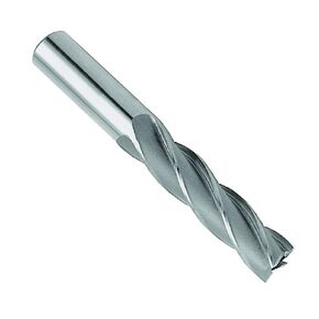 Luomorgo High Speed Steel 4 Flutes 1/2x1/2 Straight Shank Square Nose End Mill Cutter Router Bits