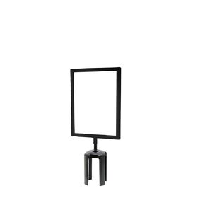FRAME-HDSC-33-8511HD-V - Frame w/Heavy Duty Sign Cone Black 8.5x11 Heavy Duty Vertical