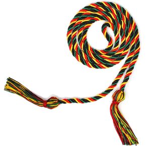 Kente Colors Graduation Honor Cords (Kente Colors, 68 inches)