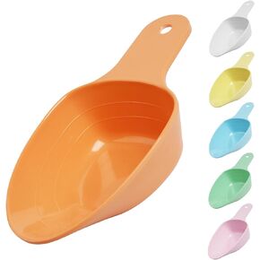 Dog Food Scoop-Melamine Pet Food Measuring Cup - 1 Cup 1/2 Cup 1/4 Cup Dog Cat Bird and Rabbit Food Feeding Scoop Dishwasher Safe -Blue