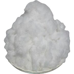Polyester Fiber Fill Pure White High Resilience PP Cotton Stuffing for DIY and Crafting Dolls Clothing Pillow Cushion Comforter Christmas Decoration (0.22, Pounds)