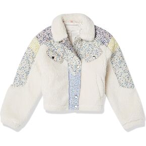 [BLANKNYC] girls Girls Quilted Sherpa Floral JacketJacket