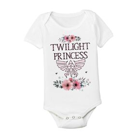 Pretty Twilight Princess 12-18 Months Graphic Baby Bodysuit Onesie Toddler Kids Tshirt Tee Girly Nerd Gamer Mom and Dad Shower Gift TWIPRI1218SS