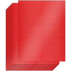 Gondiane Royal Blue Shimmer Paper,24 sheets Pearlized Coating Cardstock Paper 8.5 x 11 Inches for DIY Cards, Invitations,Scrapbooking,Certificates and Other Crafts(250gsm/92lb)