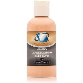 Glass Polish 14055 GP-PRO Glass Polishing Compound for Professional Polishing of All Glass Surfaces - 2.3 microns – 8.4 Oz