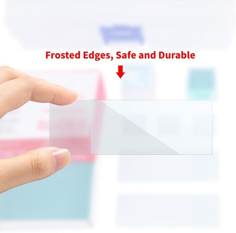 Microscope Slides and Covers, Pre-Cleaned Blank Glass Slides for Microscope Set with 50 Pcs Microscope Slides and 100 Pcs Coverslips, Microscope Slides for School Laboratory Home Education in Saudi Arabia