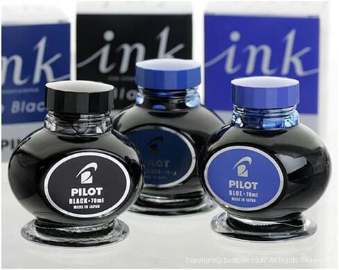 قلم حبر بايلوت INK-70-B 70 مل أسود in Saudi Arabia