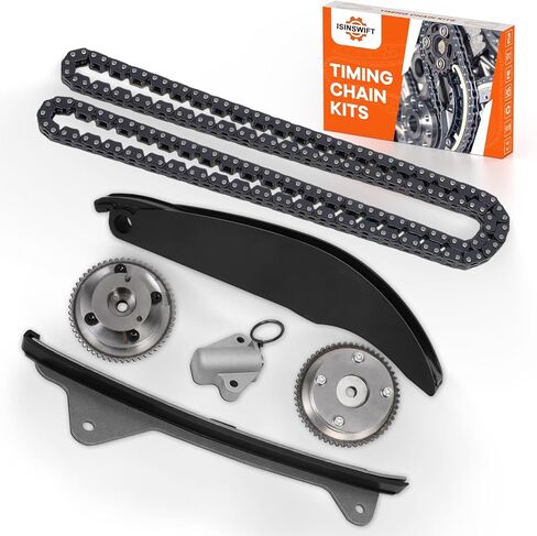 Timing Chain Kit with Intake Exhaust VVT Gear Kit Compatible for Kia Soul Forte Sportage Hyundai Elantra Kona Tucson 2.0L Replace# 24321-2E010, 243212E010, 24370-2E010, 243702E010 in Saudi Arabia