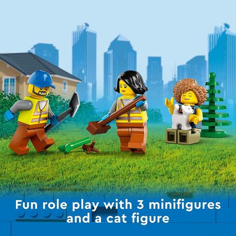 LEGO City Recycling Truck, Toy Vehicle Set with 3 Sorting Bins, Gift Idea for Kids 5 Plus Years Old, Educational Sustainable Living Series, 60386 in Saudi Arabia