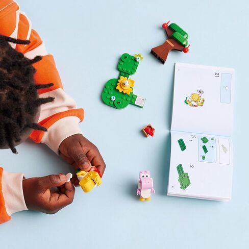 مجموعة توسيع الغابة سوبر ماريو يوشيس من ليجو، لعبة سوبر ماريو القابلة للتجميع للأطفال، شخصيتان مبنيتان من الطوب، هدية للفتيات والفتيان واللاعبين من سن 6 سنوات فما فوق، 71428 in Saudi Arabia