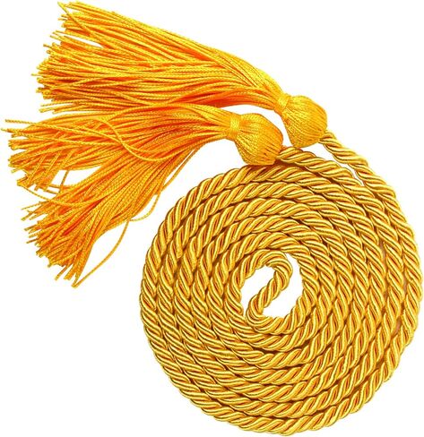 Graduation Honor Cord with Tassel-Gold in Kuwait