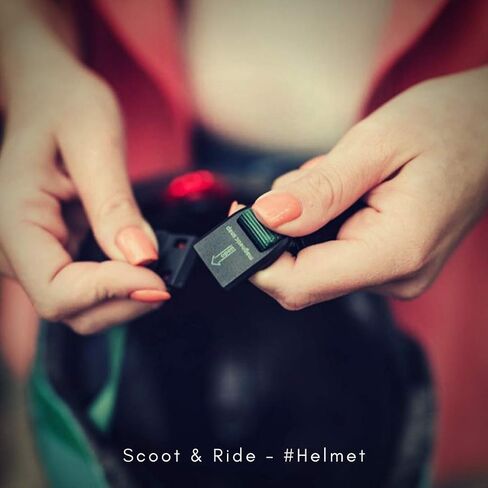 Scoot and Ride | Matte Finish Baby Helmet with Adjustable Straps | Sizes XXS-Small | Includes LED Saftey Light and Soft Fleece Padding for Extra Protection in Saudi Arabia