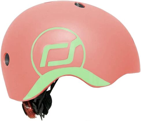 Scoot and Ride | Matte Finish Baby Helmet with Adjustable Straps | Sizes XXS-Small | Includes LED Saftey Light and Soft Fleece Padding for Extra Protection in Saudi Arabia