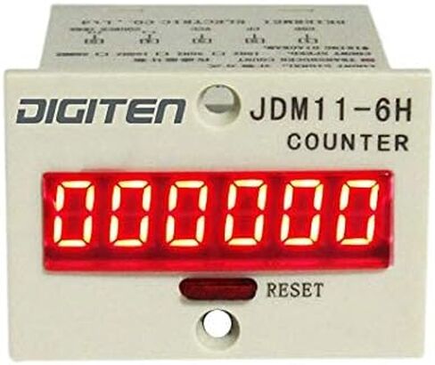 DIGITEN 0-999999 12-24VDC Digital LED Counter +PhotoElectric Switch Sensor +Reflector Automatic Conveyor Belting in Saudi Arabia