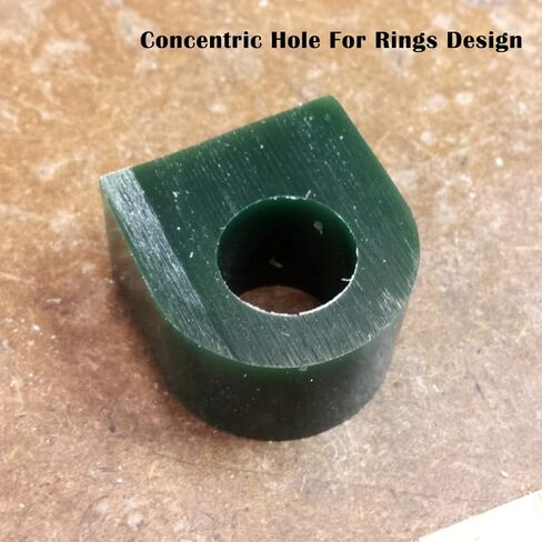 أداة حلقة، أنبوب شمع نحت أخضر مسطح، أداة حقن صب الشمع المفقود، مجموعة قوالب صب حلقات المجوهرات، فتحة مركزية/شمع صلب/أنبوب شمع نحت صلب، أنبوب جانبي مسطح T100 in Kuwait