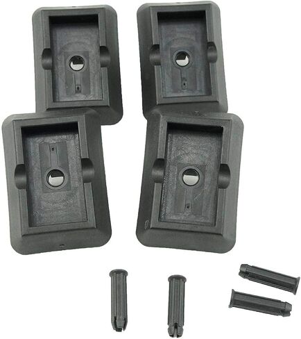 Bapmic 51717001650 جاك التوصيل غطاء الوسادة عدة لسيارات BMW E38 E39 E53 530i 740i X5 (حزمة من 4) in Saudi Arabia
