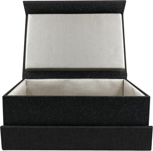 فاراداي صندوق سيارة مفتاح فوب حامي RFID مفتاح فوب إشارة مانع فاراداي قفص كبير حجب صندوق التدريع لمفتاح السيارة (أسود) in Kuwait