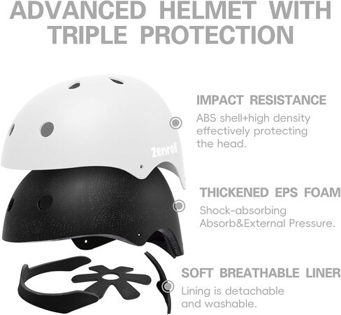 Kids Bike Helmets Multi-Sport Adjustable Skateboard Helmet for Baby Boys Girls Lightweight Bicycle Helmet for Toddler to Youth in Kuwait