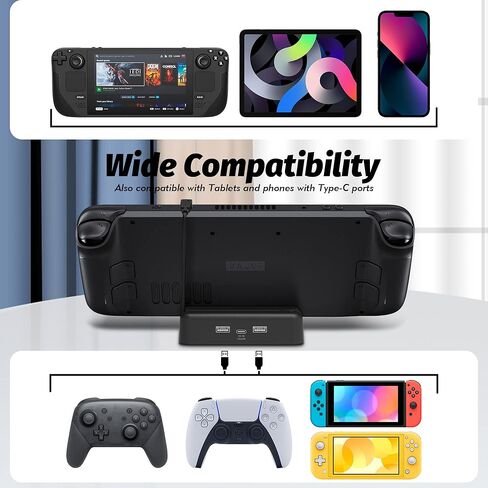 قاعدة شحن متوافقة مع سطح البخار، قاعدة حامل تدعم الشحن السريع الأصلي بقوة 45 وات PD مع وسادة سيليكون مضادة للانزلاق، ملحقات حامل تبديد الحرارة المحمولة in Kuwait