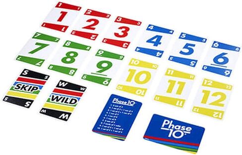 Mattel Phase 10 Card Game with Skip-Bo Card Game in Saudi Arabia