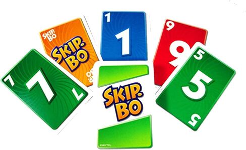 Mattel Phase 10 Card Game with Skip-Bo Card Game in Saudi Arabia