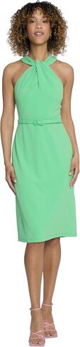 Maggy London Versatile Twist Neck Halter Belt | Wedding Guest Dresses for Women in Saudi Arabia