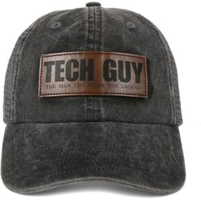 InnoBeta Tech Support Gifts Techie IT Guy Hat Cap, Funny Adjustable Embroidered Trucker Hat for Help Desk, Technician, Programmer, Tech Lover in Saudi Arabia
