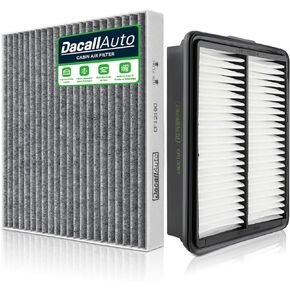 Engine & Cabin Air Filter Set for Hyundai KONA (2018-2023), for Veloster (2019-2021), for Kia Soul (2020-2024); Replace CF12160, 97133-D1000; CA12057, 28113-F2000 in Kuwait