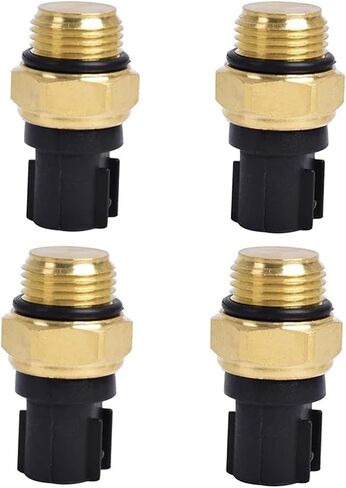 Motorcycle Electric Radiator Coolant Fan Water Temperature Thermostat Switch Temp Sensor for Kawasaki KLX250 ZX6R KLR650 Z750(2PCS) in Saudi Arabia