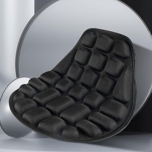 Cooling Seat Cushion, Breathable Motorcycle Seat Cushion Comfortable EVA Shock Absorption for Motorbike (Polyurethane Fiber) in Saudi Arabia