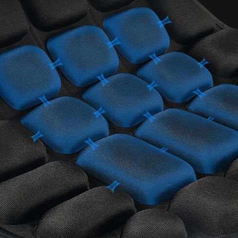 Cooling Seat Cushion, Breathable Motorcycle Seat Cushion Comfortable EVA Shock Absorption for Motorbike (Polyurethane Fiber) in Saudi Arabia