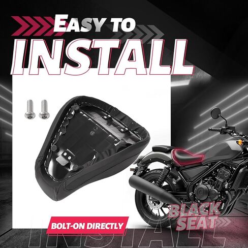 Front Driver Seat Compatible with 2017-2024 Honda CMX500 CMX500A Rebel CMX300 Rebel Plastic Motorcycle Replacement Rider Cushion Pressure Relief Saddle Pad in Saudi Arabia