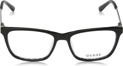 Guess GU2630 Eyeglass Frames - Shiny Black Frame, 52 mm Lens Diameter GU263052001 in Saudi Arabia