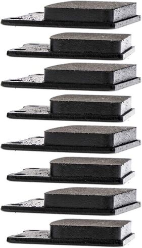 NICHE Brake Pad Set for Suzuki GSXR750 SV650 TL1000R RF600R Katana 600 V650S Bandit GS500F Rear Semi-Metallic in Saudi Arabia