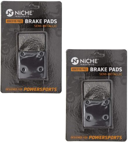 NICHE Brake Pad Set for Suzuki GSXR750 SV650 TL1000R RF600R Katana 600 V650S Bandit GS500F Rear Semi-Metallic in Saudi Arabia