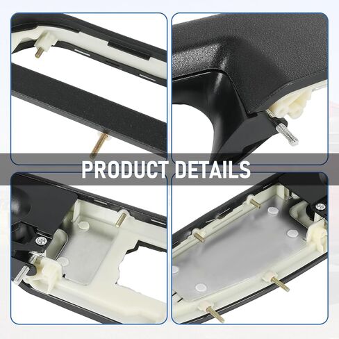 80994 Front Driver Side Armrest Repair Replacement For Chevy Avalanche Silverado Suburban Tahoe, Compatible with GMC Sierra Yukon 2010-2014, Black 27inch in Saudi Arabia