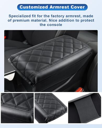 CDEFG Center Console Cover for 2023 2024 2025 Kia Sportage Accessories Armrest Cover Anti-Scratch Middle Console Pad Leather Armrest Protector in Saudi Arabia