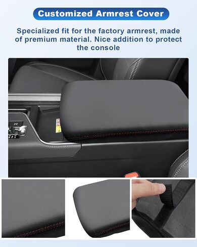 CDEFG Center Console Cover for 2023 2024 2025 Kia Sportage Accessories Armrest Cover Anti-Scratch Middle Console Pad Leather Armrest Protector in Saudi Arabia