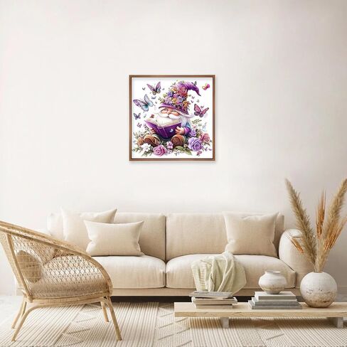 مجموعات الطلاء Meiyuda Diamond للبالغين ، مجموعات فن الفطر Diy Diamond للمبتدئين ، 5D Animal Frog Diamond Art Painting Kit Gem Art Crystal for Home Wall Decor in Kuwait