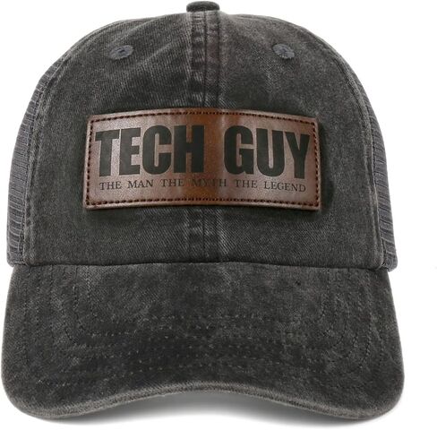 هدايا الدعم الفني Innobeta Techie IT Guy Hat Cap ، Funny Assoptable Trucker HAT لمساعدة مكتب المساعدة ، فني ، مبرمج ، عاشق التكنولوجيا in Saudi Arabia