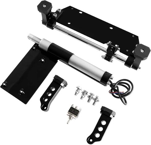 SLMOTO Aluminum Electric Center Stand Fit for Harley Touring Street Electra Glide 2017-2023 Electra Glide Road King Street Glide Ultra Limited in Saudi Arabia