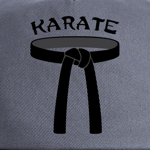 CafePress Karate Champion Decal Adjustable Baseball Cap in Saudi Arabia