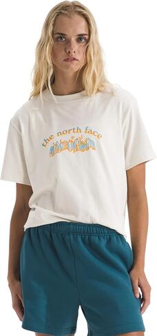 The North Face Evolution's Evolution Retro Short Short | قميص قطني مريح مع الرسوم البيانية ، الأكمام المحددة in Saudi Arabia